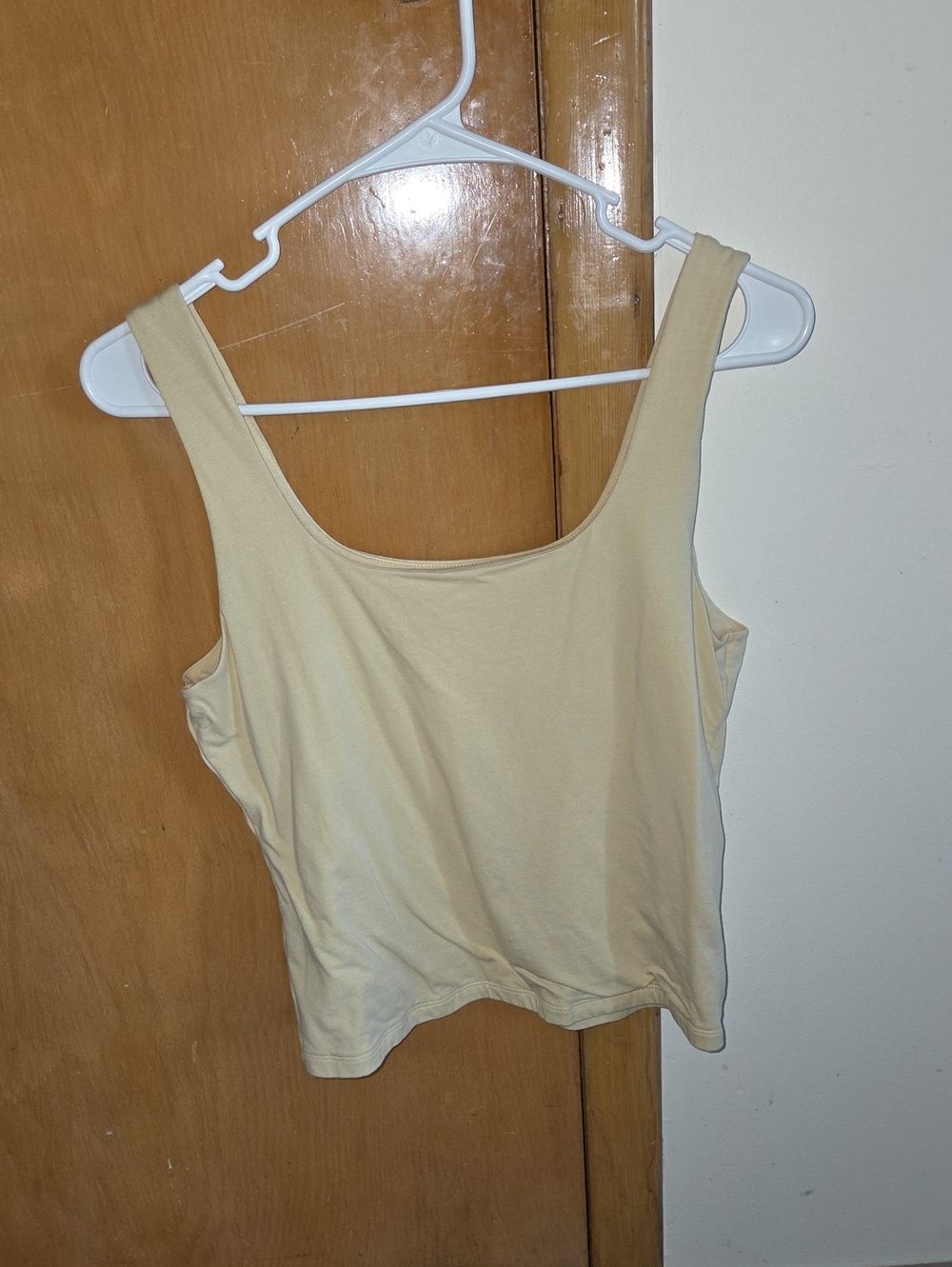 Old Navy Scoop Neck Tank Top - Light Yellow